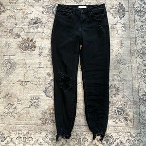 Vervet Blue Size 29 Black Denim Jeans